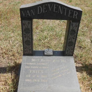 DEVENTER Frits, van 1904-1969