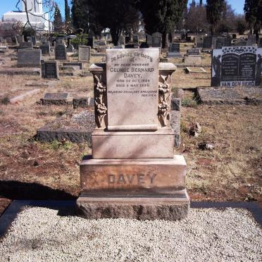 DAVEY George Bernard 1888-1938 