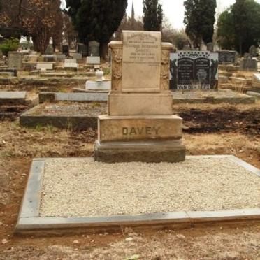 DAVEY George Bernard 1888-1938 