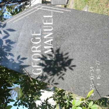 EMANUEL George 1934-1977