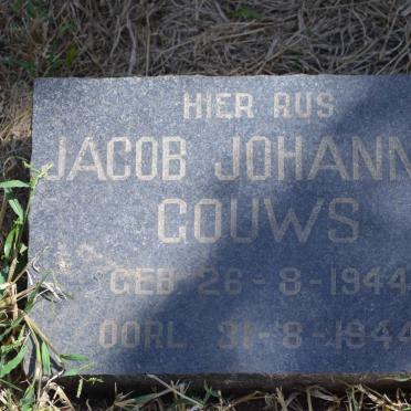 GOUWS Jacob Johannes 1944-1944