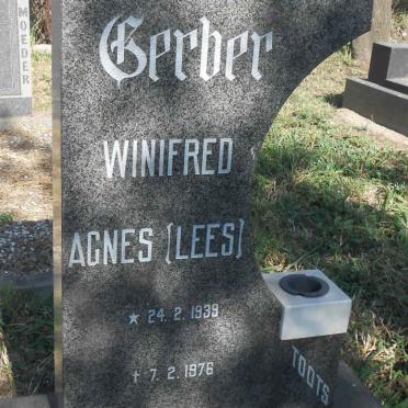 GERBER Winifred Agnes nee LEES 1939-1976