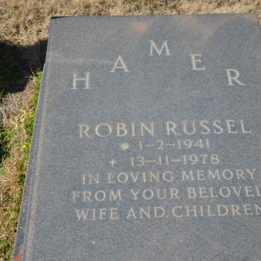 HAMER Robin Russel 1941-1978