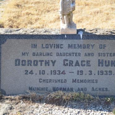 HUNT Dorothy Grace 1934-1939