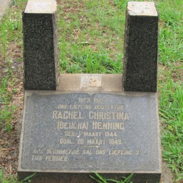 HENNING Rachel Christina 1944-1949