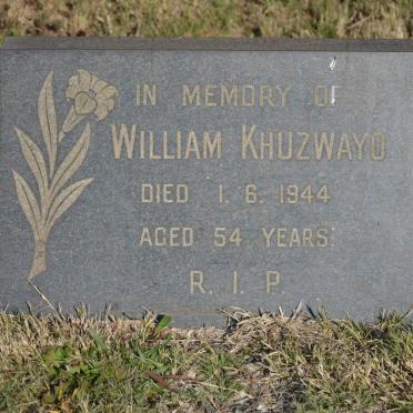 KHUZWAYO William -1944