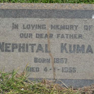 KUMALO Nephital 1867-1956
