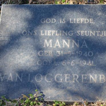 LOGGERENBERG Manna, van 1940-1941