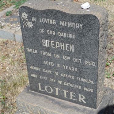 LOTTER Stephen -1956
