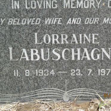 LABUSCHAGNE Lorraine 1934-1978