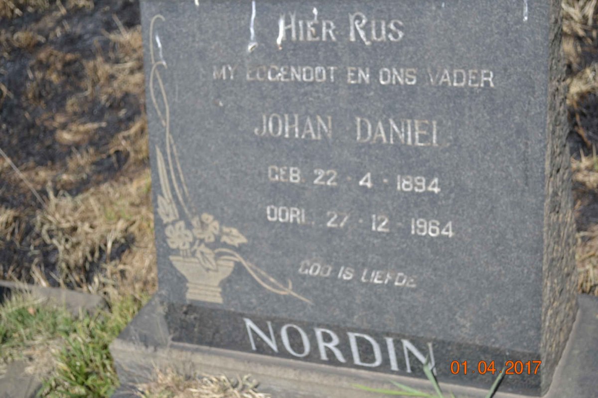 NORDIN Johan Daniel 1894-1964