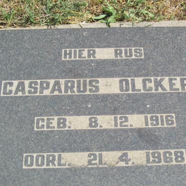 OLCKERS Casparus 1916-1968