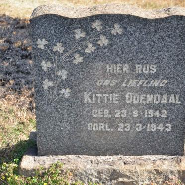 ODENDAAL Kittie 1942-1943