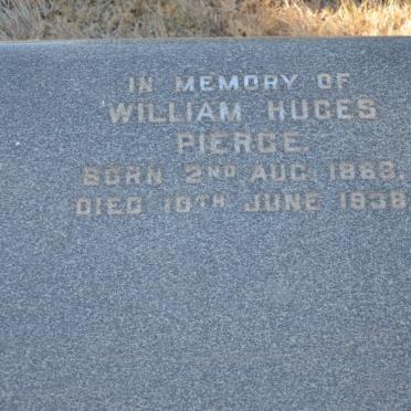 PIERCE William Huges 1868-1938