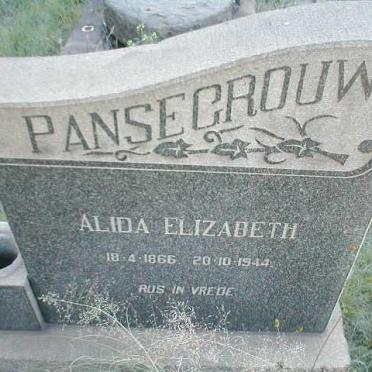 PANSEGROUW Alida Elizabeth 1866-1944