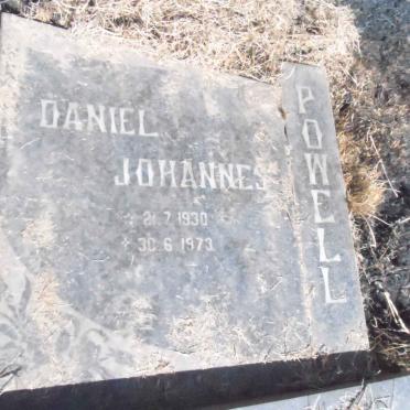 POWELL Daniel Johannes 1930-1973