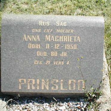 PRINSLOO Anna Maghrieta -1950