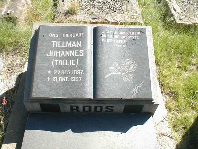 ROOS Tielman Johannes 1897-1967