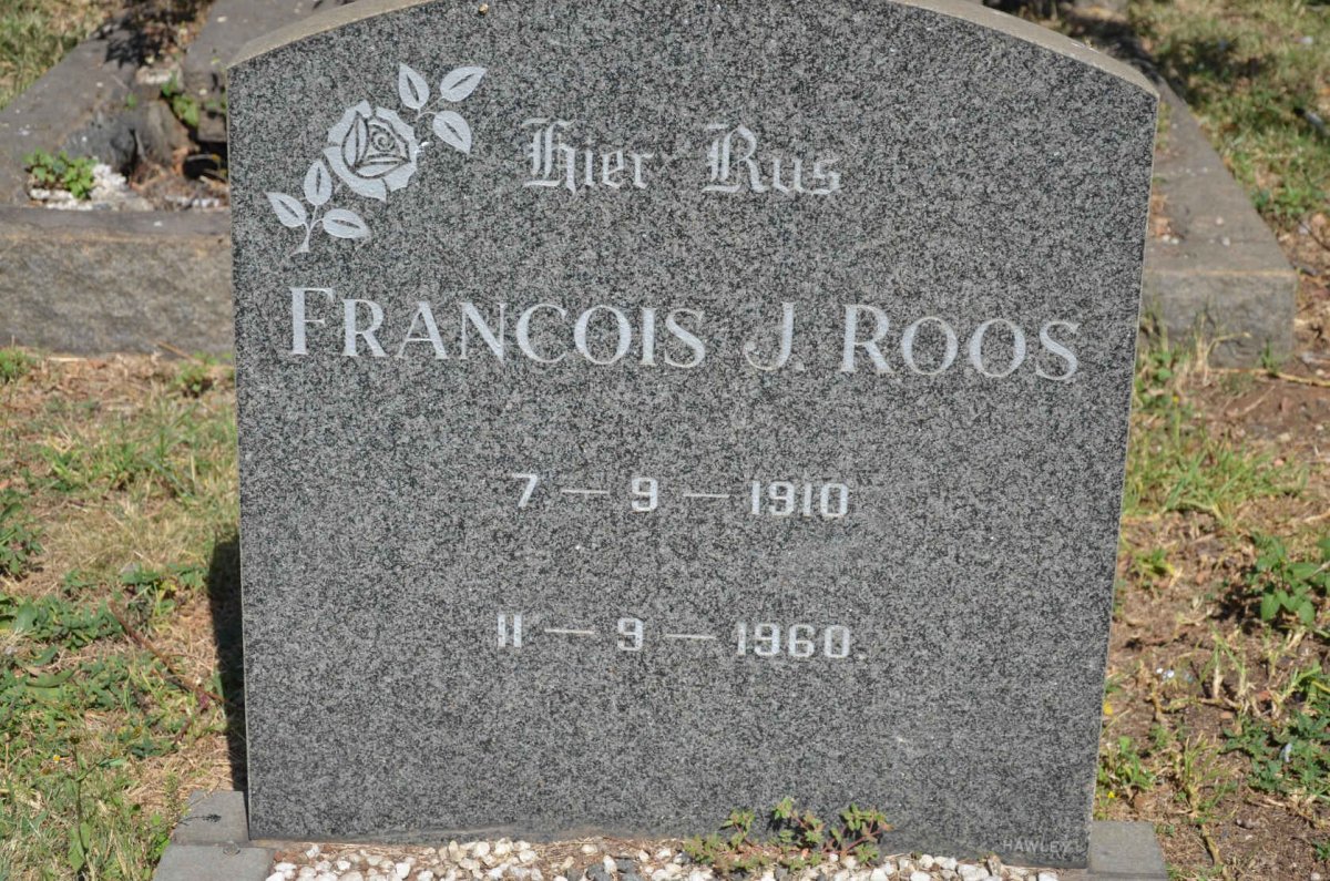 ROOS Francois J. 1910-1960