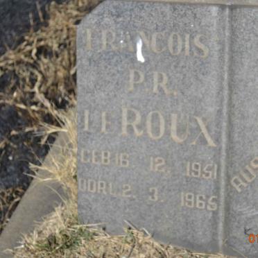 ROUX Francois P.R., le 1951-1965