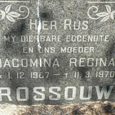 ROSSOUW Jacomina Regina 1907-1970