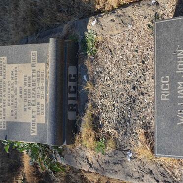 RIGG Willian John 1882-1968 &amp; Violet Elizabeth 1883-1961 :: RIGG Stanley Hollis -1938