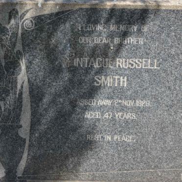 SMITH Montague Russel -1929