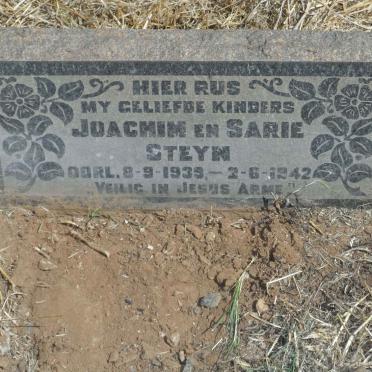 STEYN Joachim -1939 :: STEYN Sarie -1942