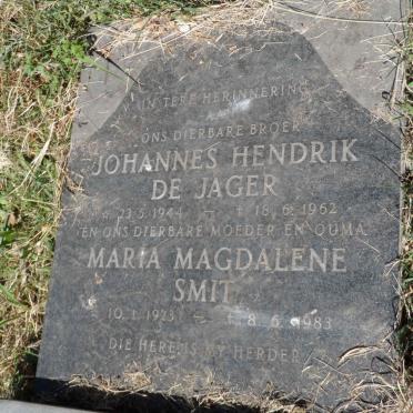 SMIT Maria Magdalena 1923-1983 :: DE JAGER Johannes Hendrik 1944-1962