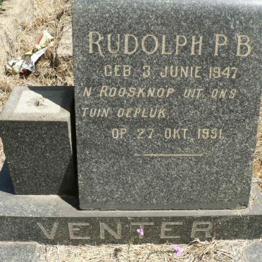 VENTER Rudolph P.B. 1947-1951