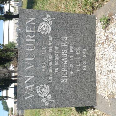 VUUREN Stephanus P.J., van 1961-1961
