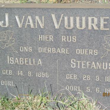 VUUREN Stefanus, J. van 1894-1968 &amp; Isabella 1898-