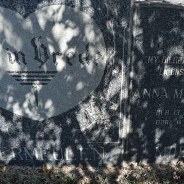 VERMEULEN Gillaume Jacobus Gerhardus 1888-1972 &amp; Anna Magrietha 1890-1968