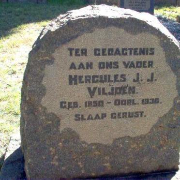 VILJOEN Hercules J.J. 1850-1936