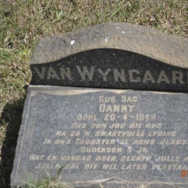 WYNGAARD Danny, van -1948