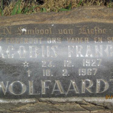 WOLFAARDT Jacobus Francois 1927-1967