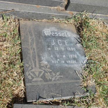 WESSELS J.C.F. 1890-1976