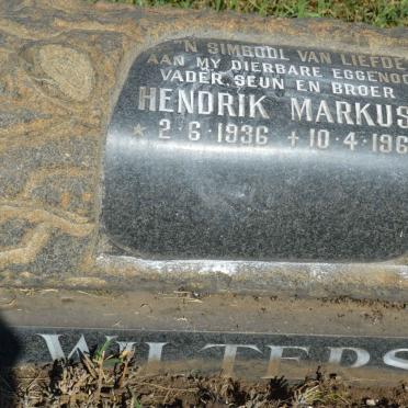 WILTERS Hendrik Markus 1936-1965