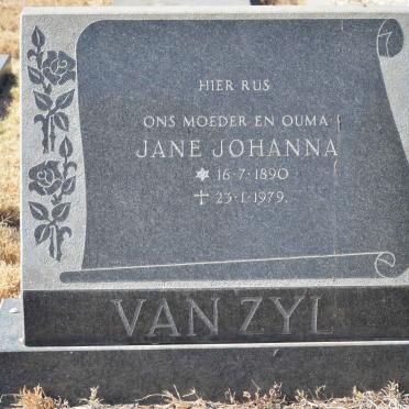 ZYL Jane Johanna, van 1890-1979