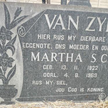ZYL Martha S.C., van 1922-1969
