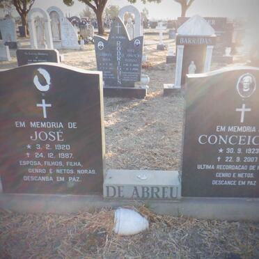 ABREU Jose, de 1920-1987 &amp; Conceicao 1923-2007
