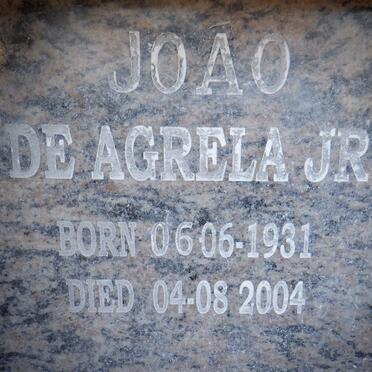 AGRELA João, de 1931-2004 &amp; Ermelinda Nunes DE GOUVEIA 1926-1989
