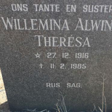 BARNARD Harry Madjam Otto 1911-1974 &amp; Willemina Alwina Therésa 1916-1985