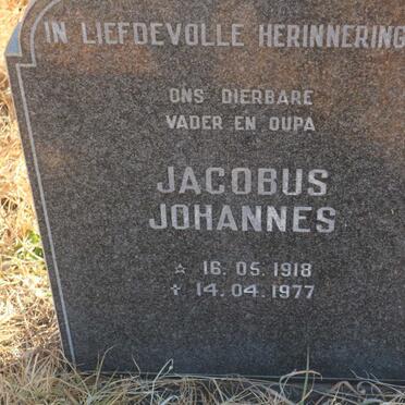 BEKKER Jacobus Johannes 1918-1977 &amp; Maria Catharina Magdalena 1919-1992