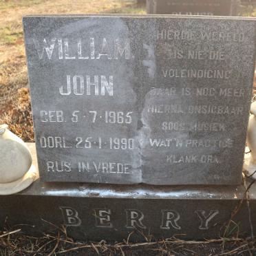 BERRY William John 1965-1990