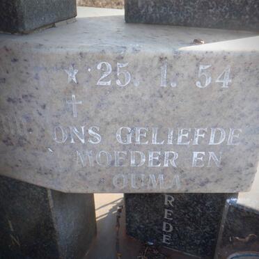 BEER Johan, de 1950-2001 &amp; Ria 1954-