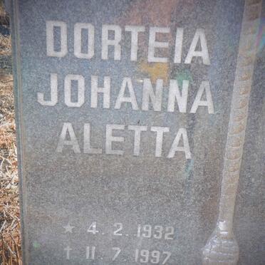 BEER Adriaan Sarel, de 1933-1999 &amp; Dorteia Johanna Aletta 1932-1997