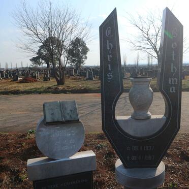 BOTHMA Chris 1937-1987 :: BOTHMA Andries 1968-1997