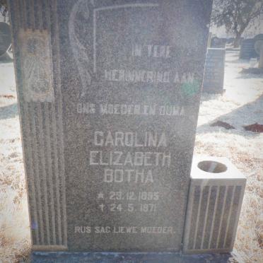 BOTHA Carolina Elizabeth 1895-1971