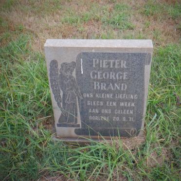 BRAND Pieter George -1971
